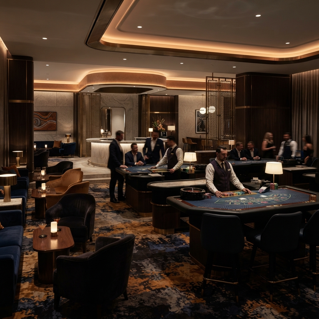 Blue Horizon Casino Hotel adults-only casino interior